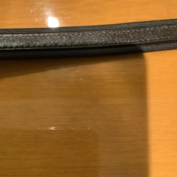 GUCCI VINTAGE BROWN BELT WITH SILVER COLORED HARDWARE - Picture 6 of 9